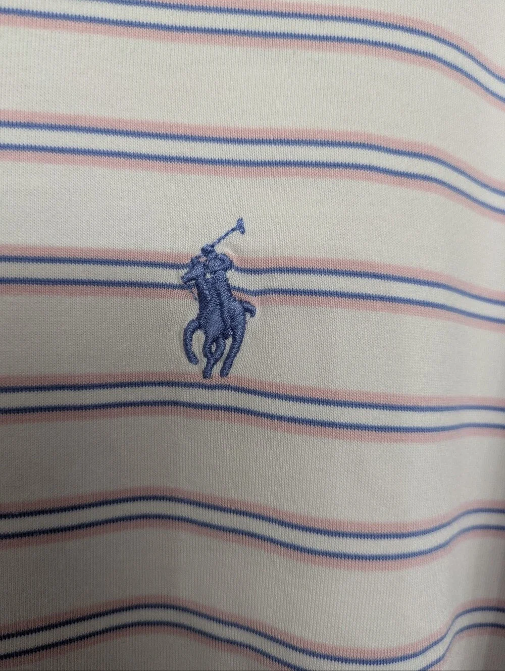 Polo Ralph Lauren Golf XXL Striped Pony Polo Shirt
